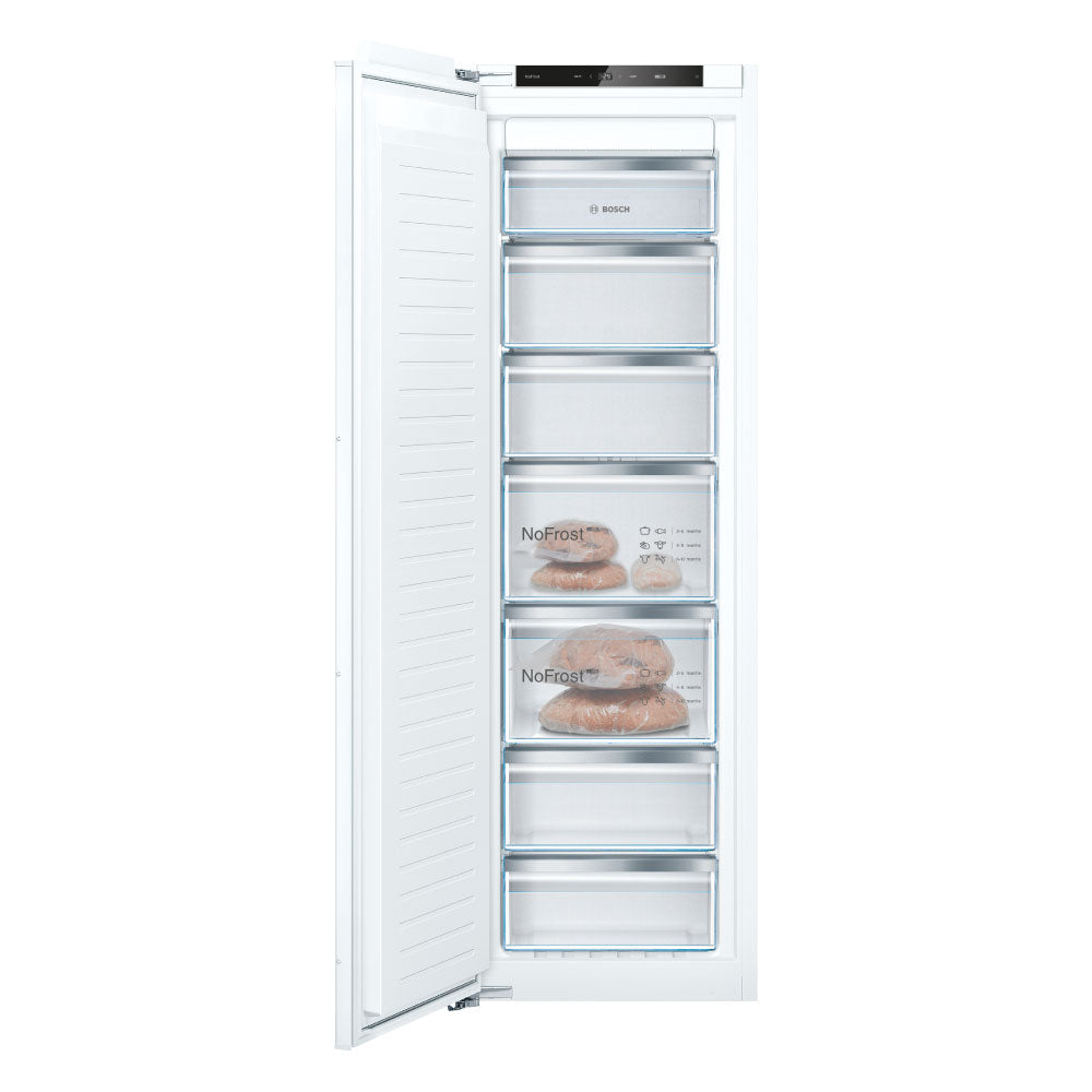 Bosch GIN81VEE0G 55.8cm Built In Frost Free Freezer - White
