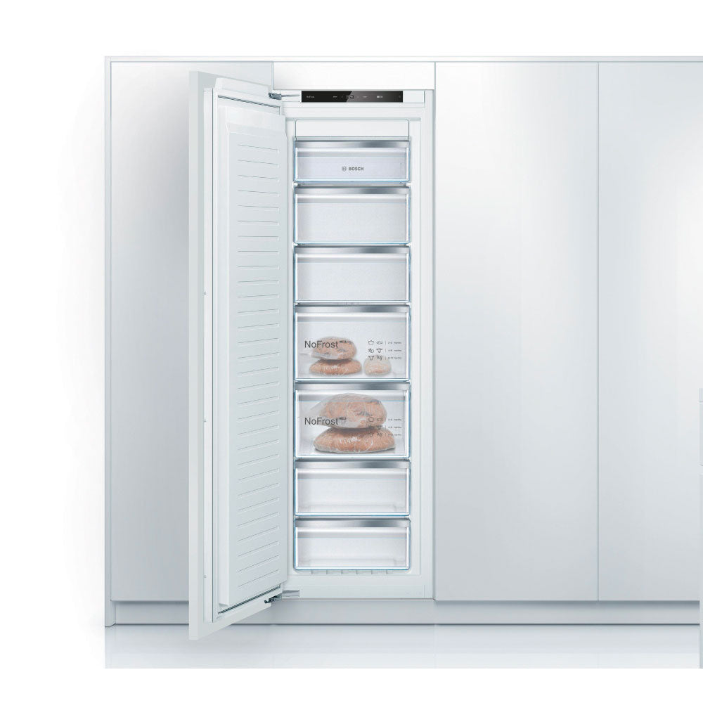 Bosch GIN81VEE0G 55.8cm Built In Frost Free Freezer - White