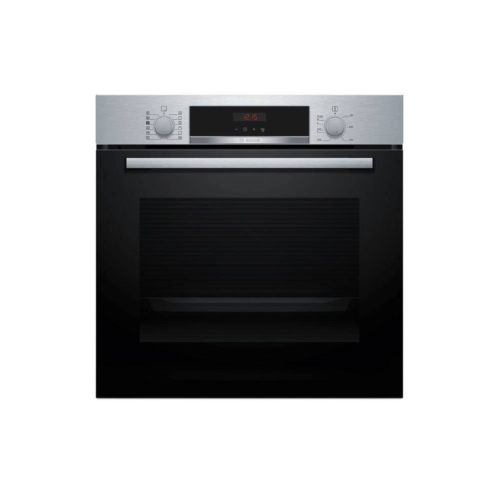 Bosch HQA574BS3B 59.4cm Built In Electric Single Oven - Stainless Steel