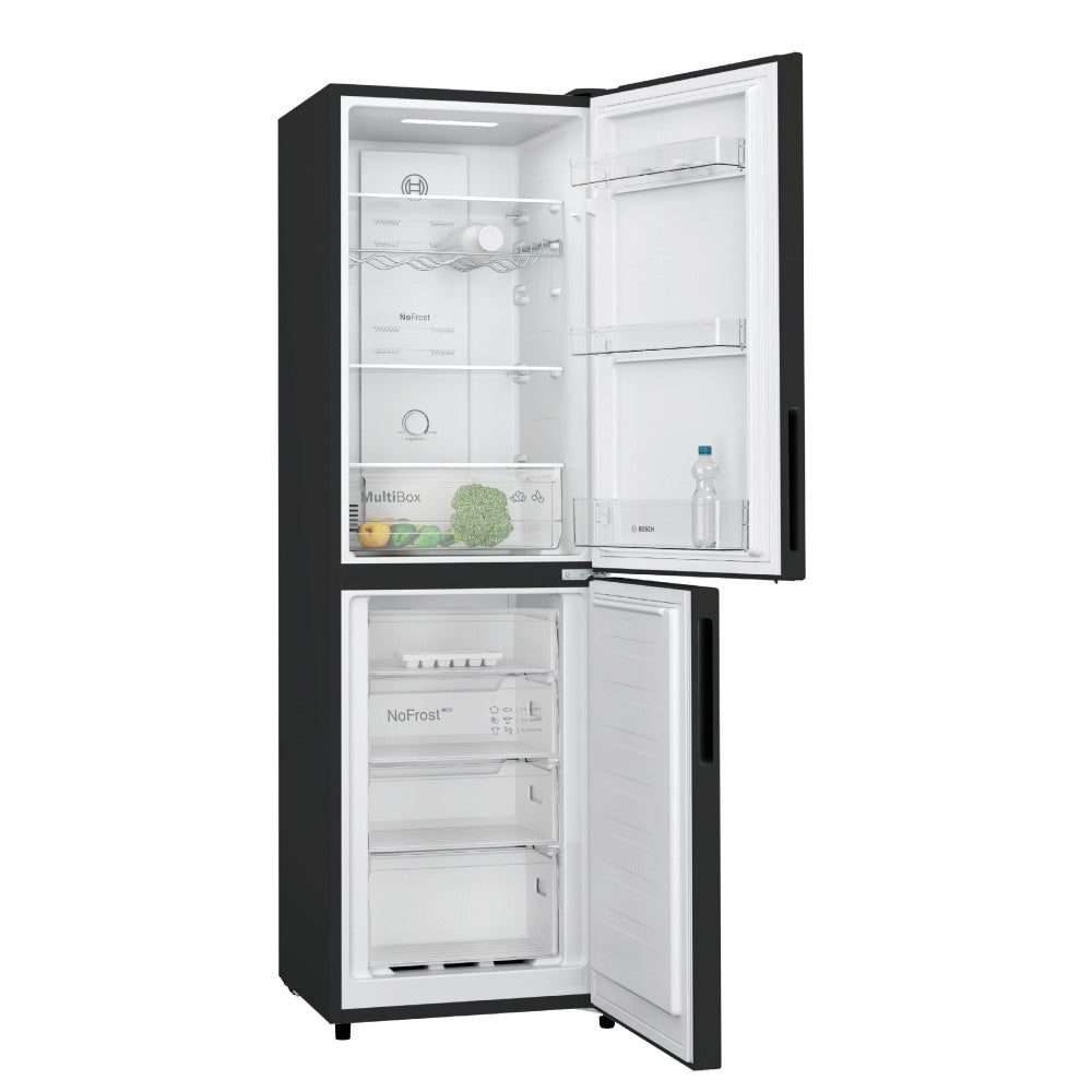 Bosch KGN27NBEAG 55cm 50/50 Frost Free Fridge Freezer - Black