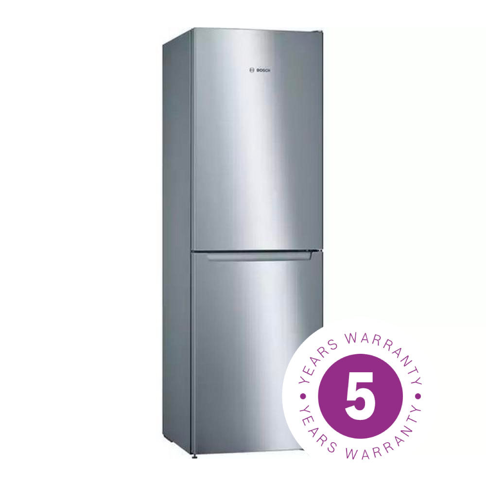 Bosch KGN34NLEAG 60cm 50/50 Frost Free Fridge Freezer - Silver