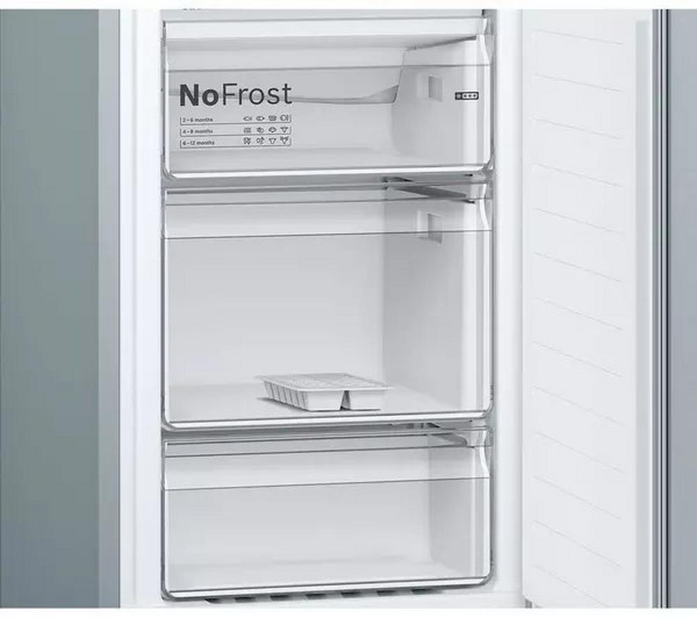 Bosch KGN34NLEAG 60cm 50/50 Frost Free Fridge Freezer - Silver