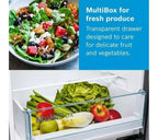 Bosch KGN34NLEAG 60cm 50/50 Frost Free Fridge Freezer - Silver