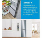 Bosch KGN34NLEAG 60cm 50/50 Frost Free Fridge Freezer - Silver