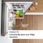 Bosch KGN392LAGG 60cm 60/40 Total No Frost Fridge Freezer - Stainless Steel Look