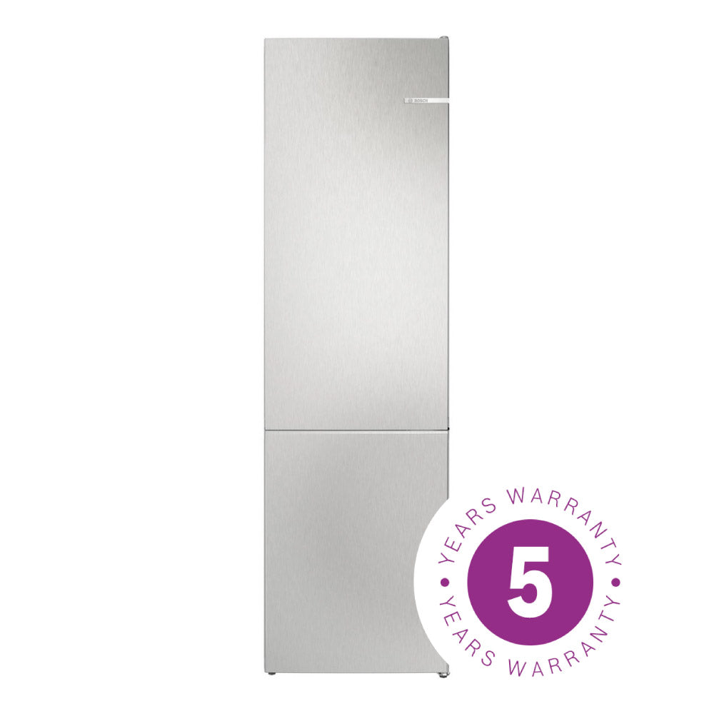Bosch KGN392LAGG 60cm 60/40 Total No Frost Fridge Freezer - Stainless Steel Look
