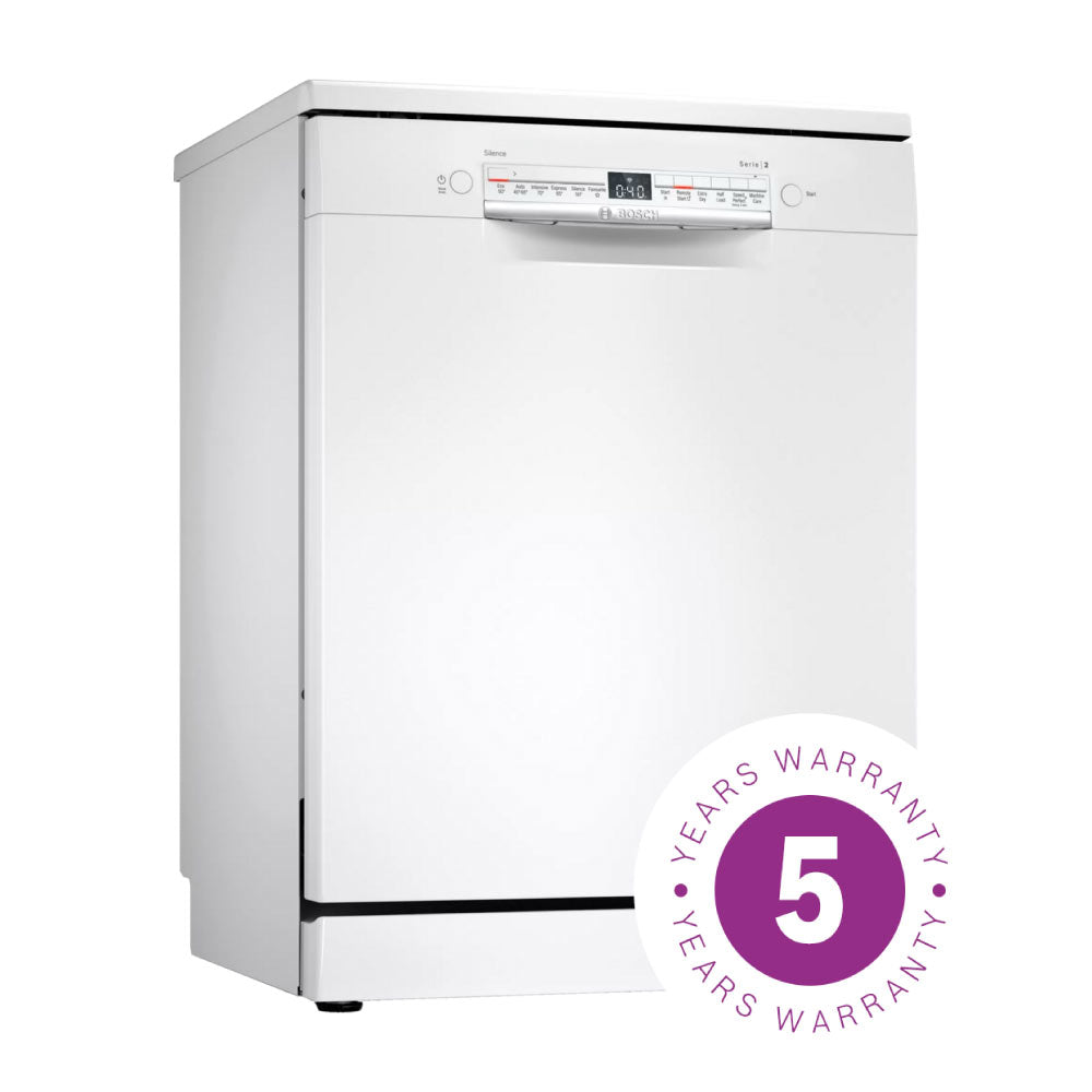 Bosch SMS2HVW67G Dishwasher - White - 14 Place Settings