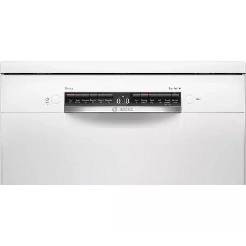 Bosch SMS4EMW06G WiFi-enabled Dishwasher - White - 14 Place Settings