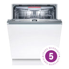 Bosch SMV6ZCX10G Built In Dishwasher - Stainless Steel - 14 Place Settings