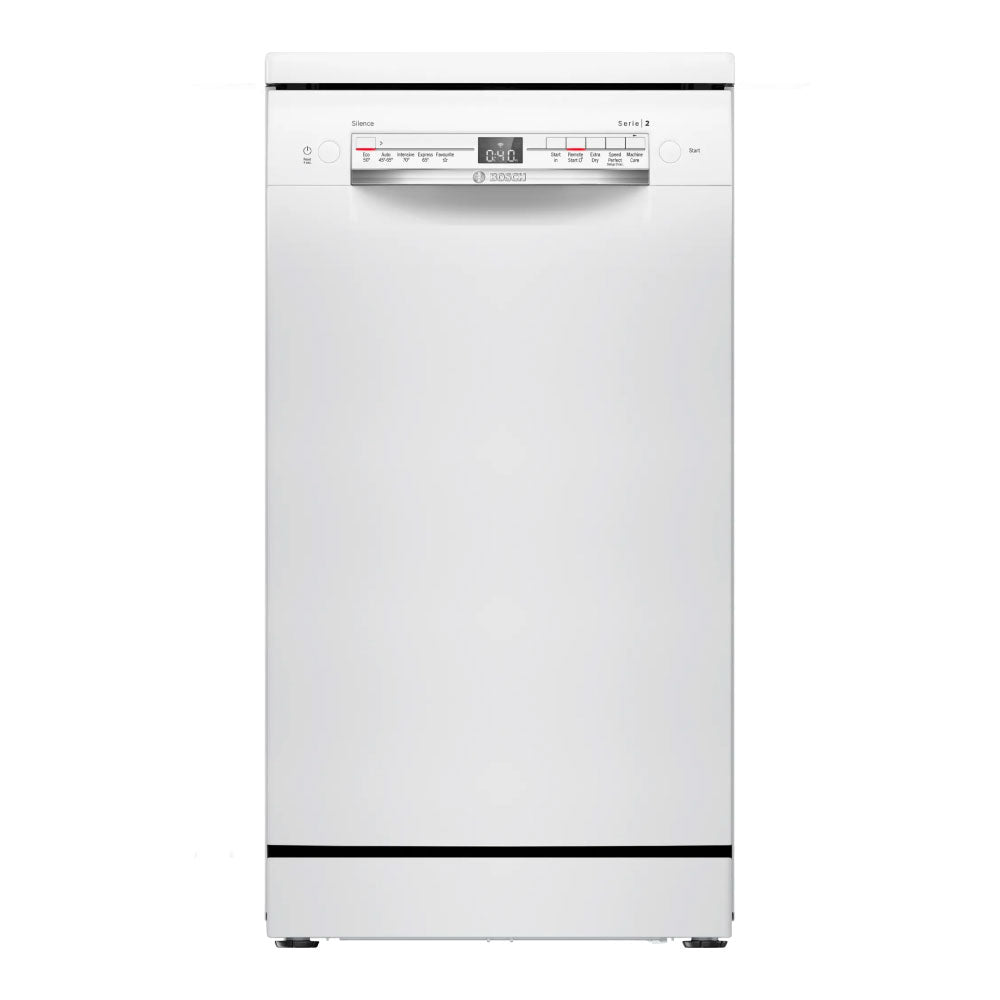 Bosch SPS2IKW01G Slimline Dishwasher - White - 9 Place Settings