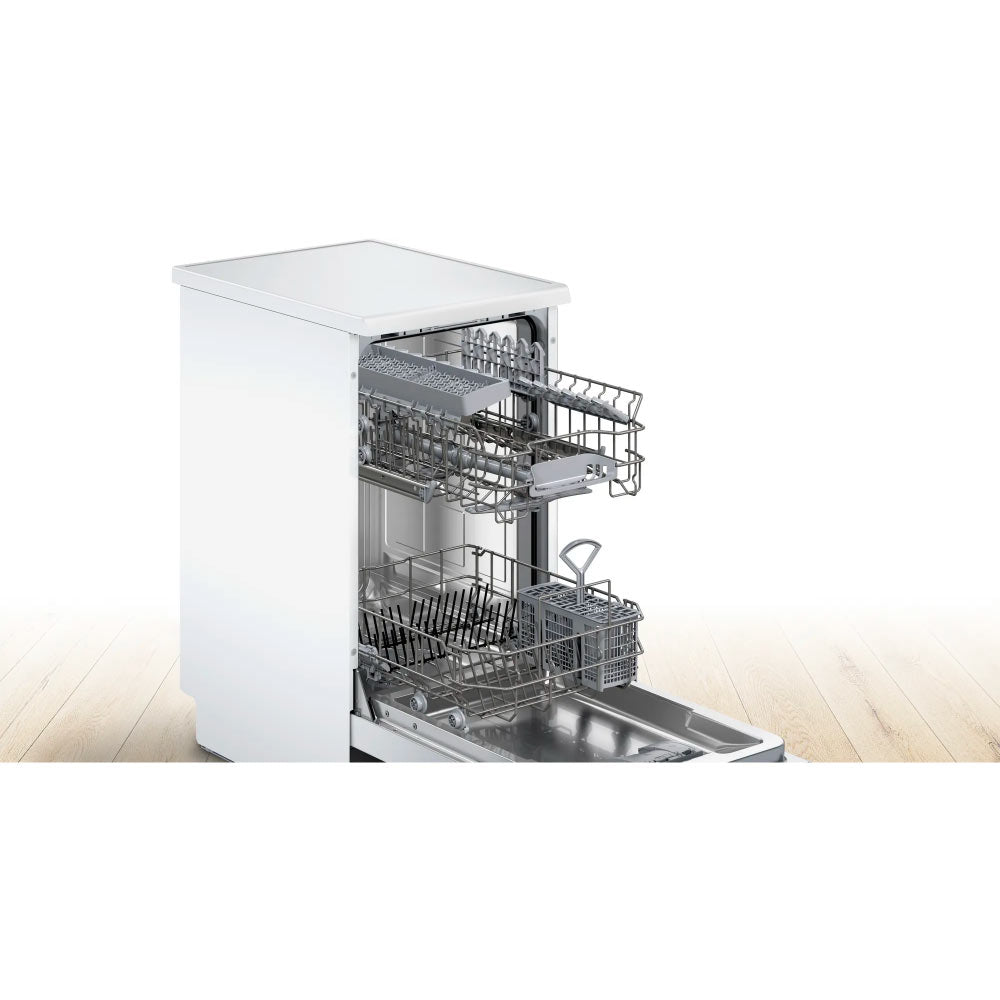 Bosch SPS2IKW01G Slimline Dishwasher - White - 9 Place Settings