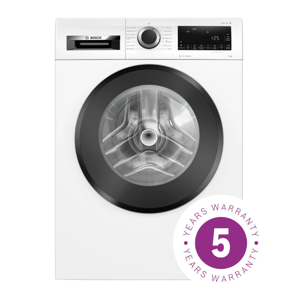 Bosch WGG24400GB 9kg 1400 Spin Washing Machine - White