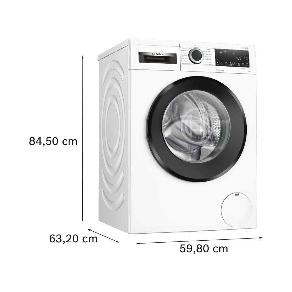 Bosch WGG24400GB 9kg 1400 Spin Washing Machine - White