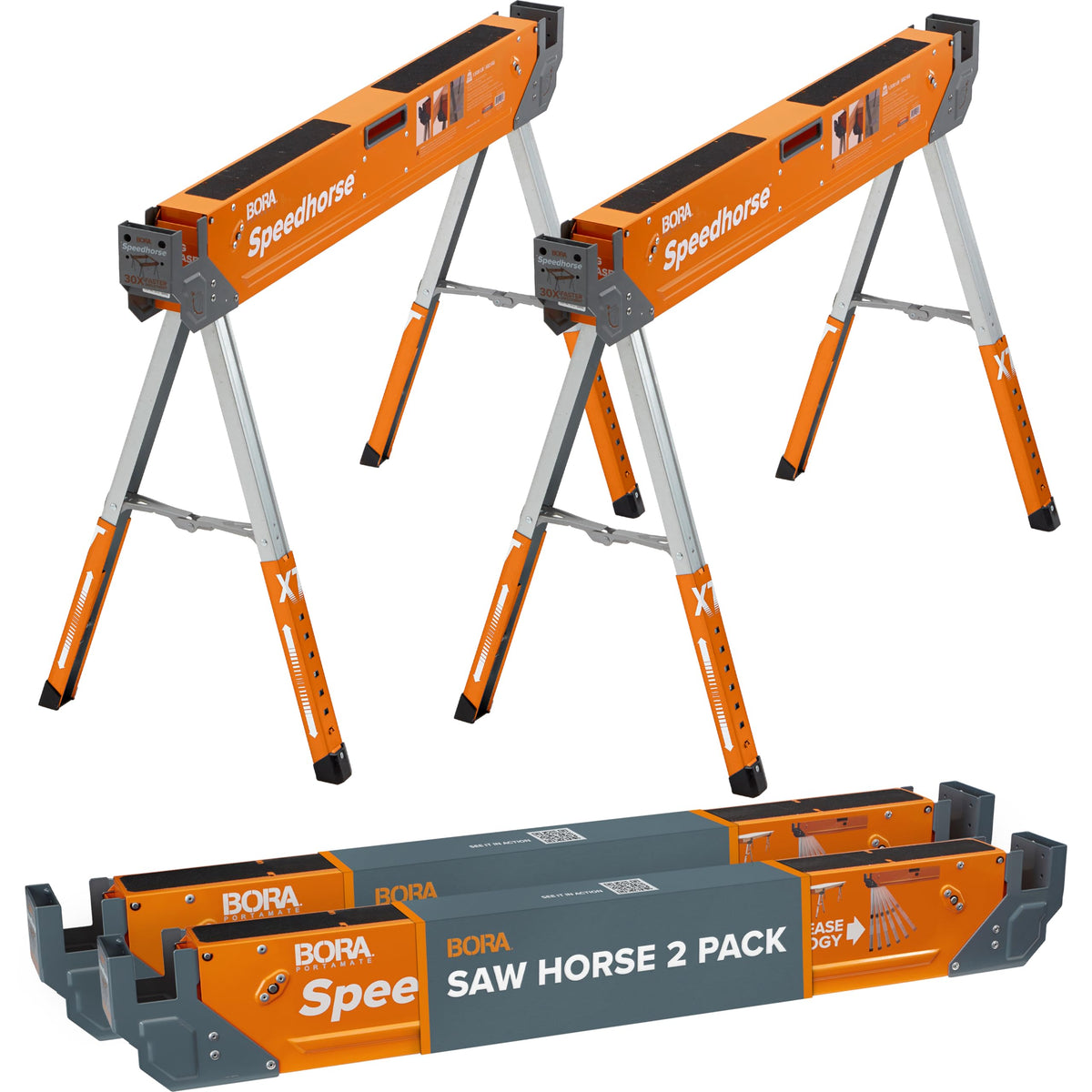 BORA Adjustable Speedhorse XT Twin Pack