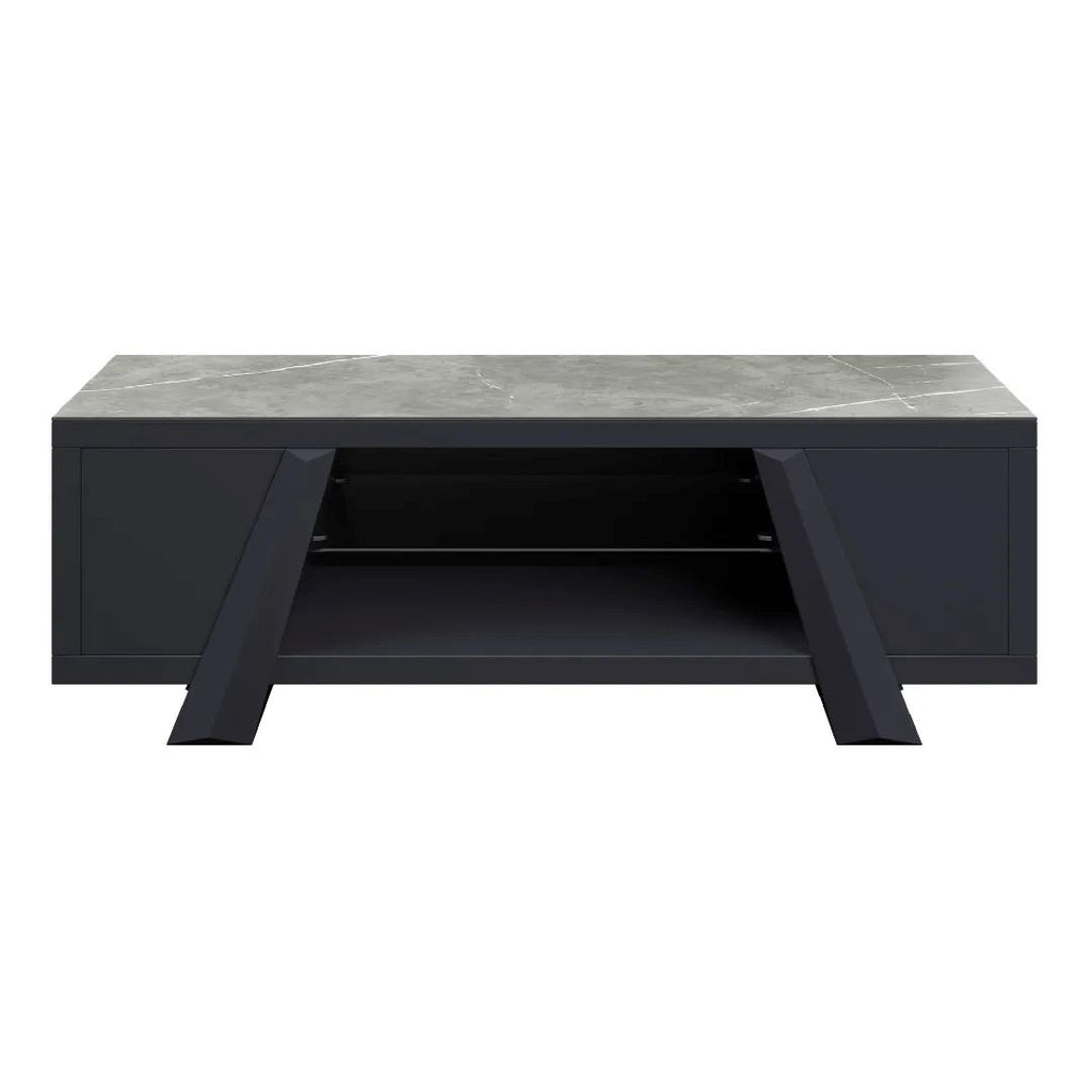 Brando Matte Ceramic TV Unit