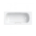 Twyford Celtic 1.5m Two Tap Hole Single Ended Bath With Twin Grips - White