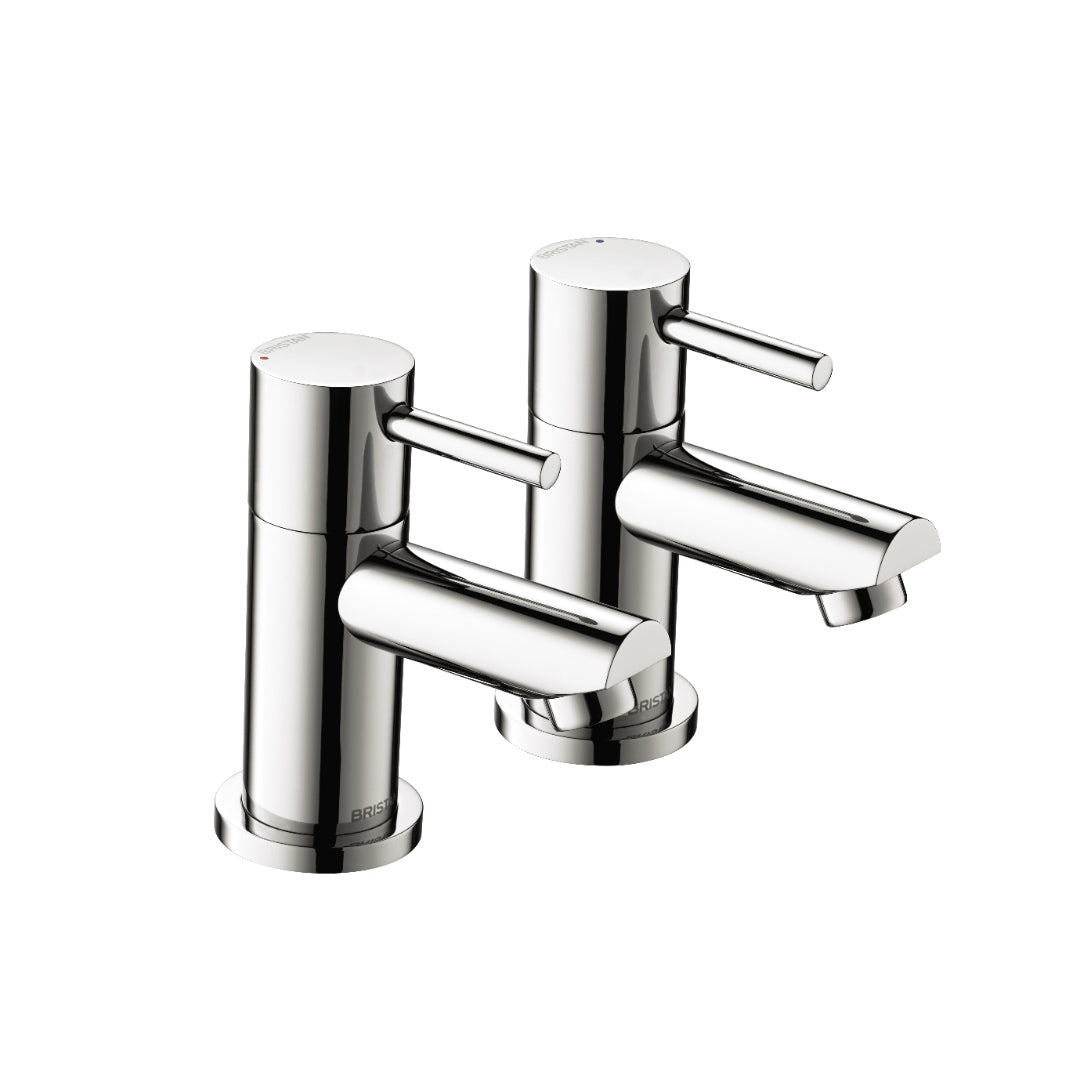 Bristan Blitz Basin Taps - Chrome