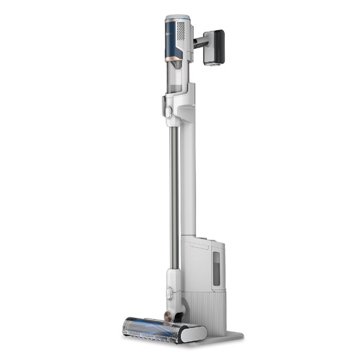 Shark BU3521UK Clean & Empty Cordless Vacuum Cleaner & Auto-Empty System - 40 Minutes Run Time - White