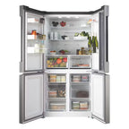 Bosch Series 4 KFN96VPEAG Frost Free American Fridge Freezer- Stainless Steel Effect