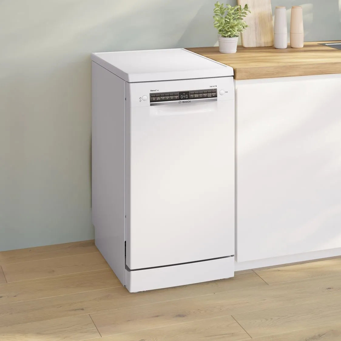 Bosch Series 4 SPS4HMW14G Slimline Dishwasher - White