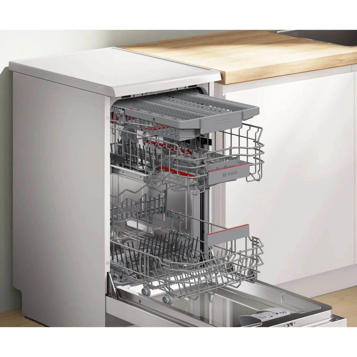 Bosch Series 4 SPS4HMW14G Slimline Dishwasher - White