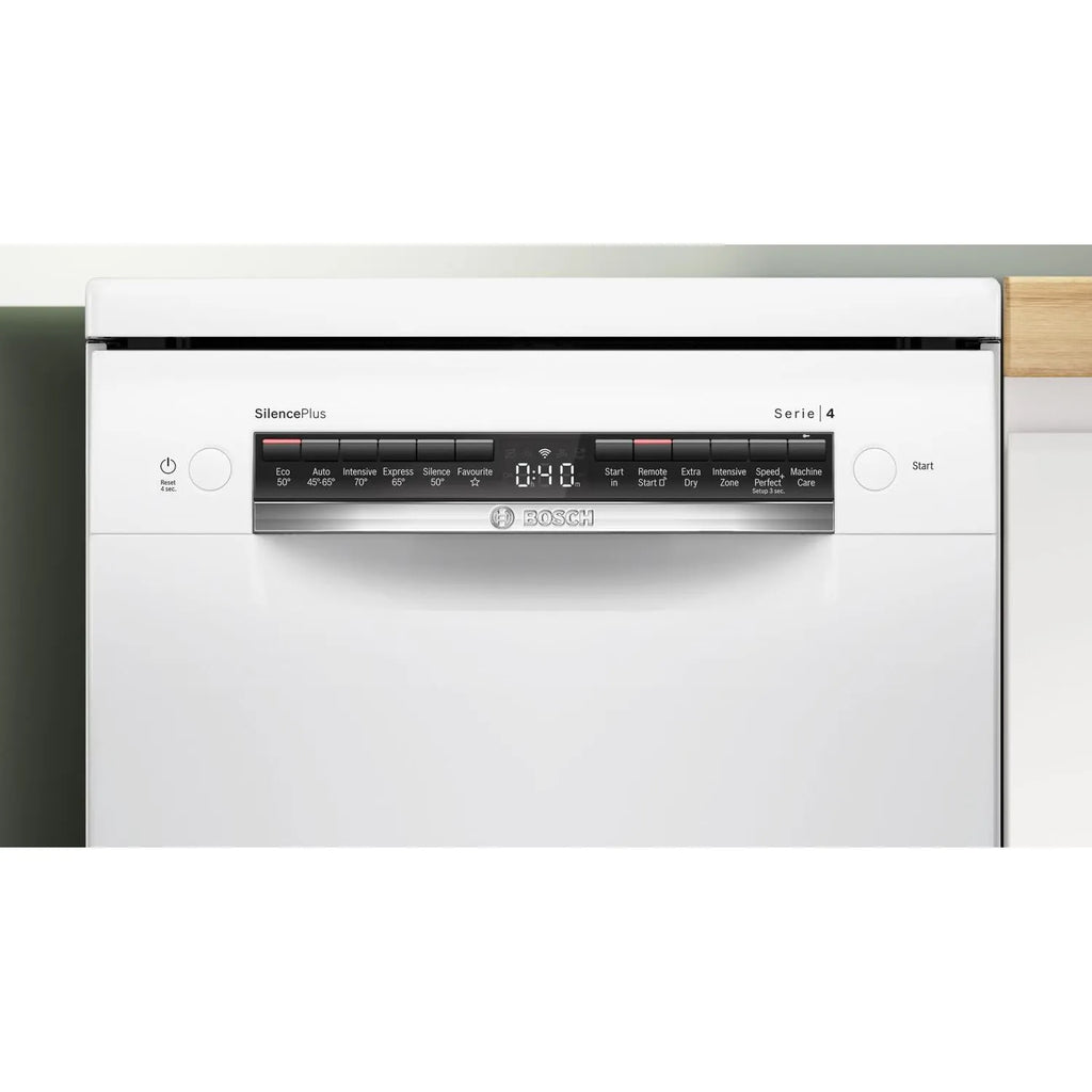 Bosch Series 4 SPS4HMW14G Slimline Dishwasher - White