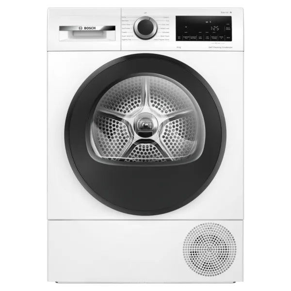 Bosch WQG24502GB 9kg Series 6 Heat Pump Condenser Dryer  - White