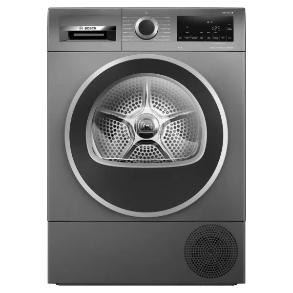 Bosch Series 6 WQG245R2GB 9Kg Heat Pump Tumble Dryer - Graphite