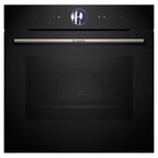 Bosch HSG7364B1B Series 8 Multifunction Single Oven With Full Steam – BLACK