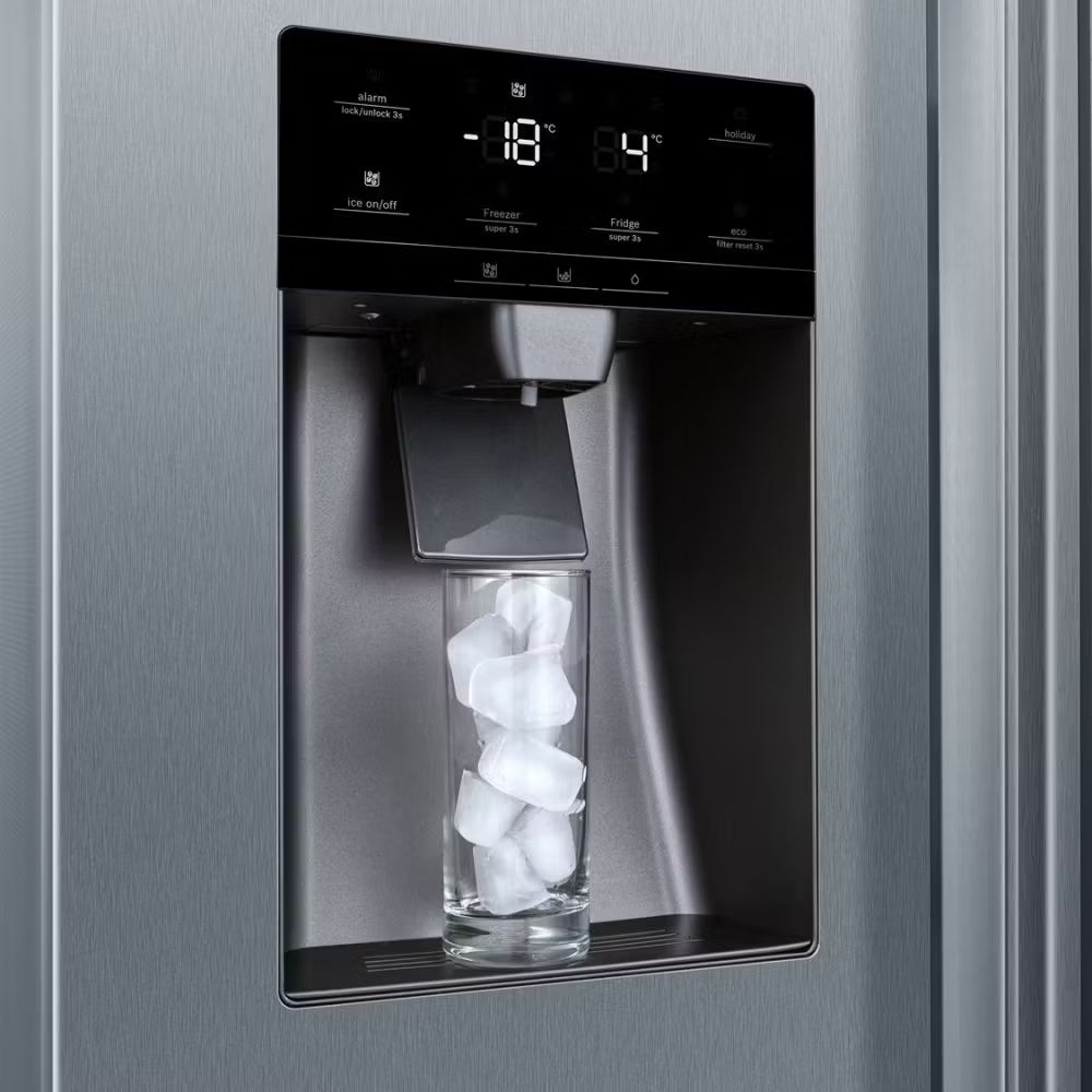 Bosch Series 6 KAD93AIERG Plumbed American Fridge Freezer - Stainless Steel