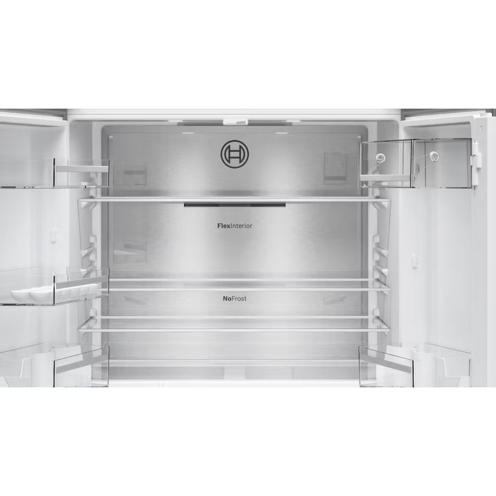 Bosch Series 4 KFN96APEAG Frost Free American Fridge Freezer - Stainless Steel Effect