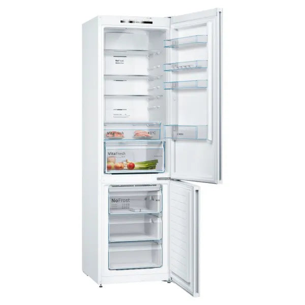 Bosch Series 4 KGN392WEBG 203cm 70/30 Frost Free Fridge Freezer - White