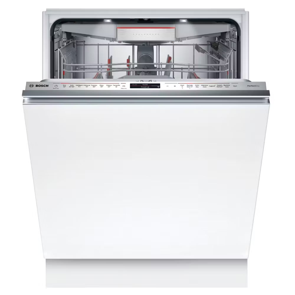 Bosch Series 8 SMD8YCX03G Fully Integrated Full Size Dishwasher - Stainless Steel
