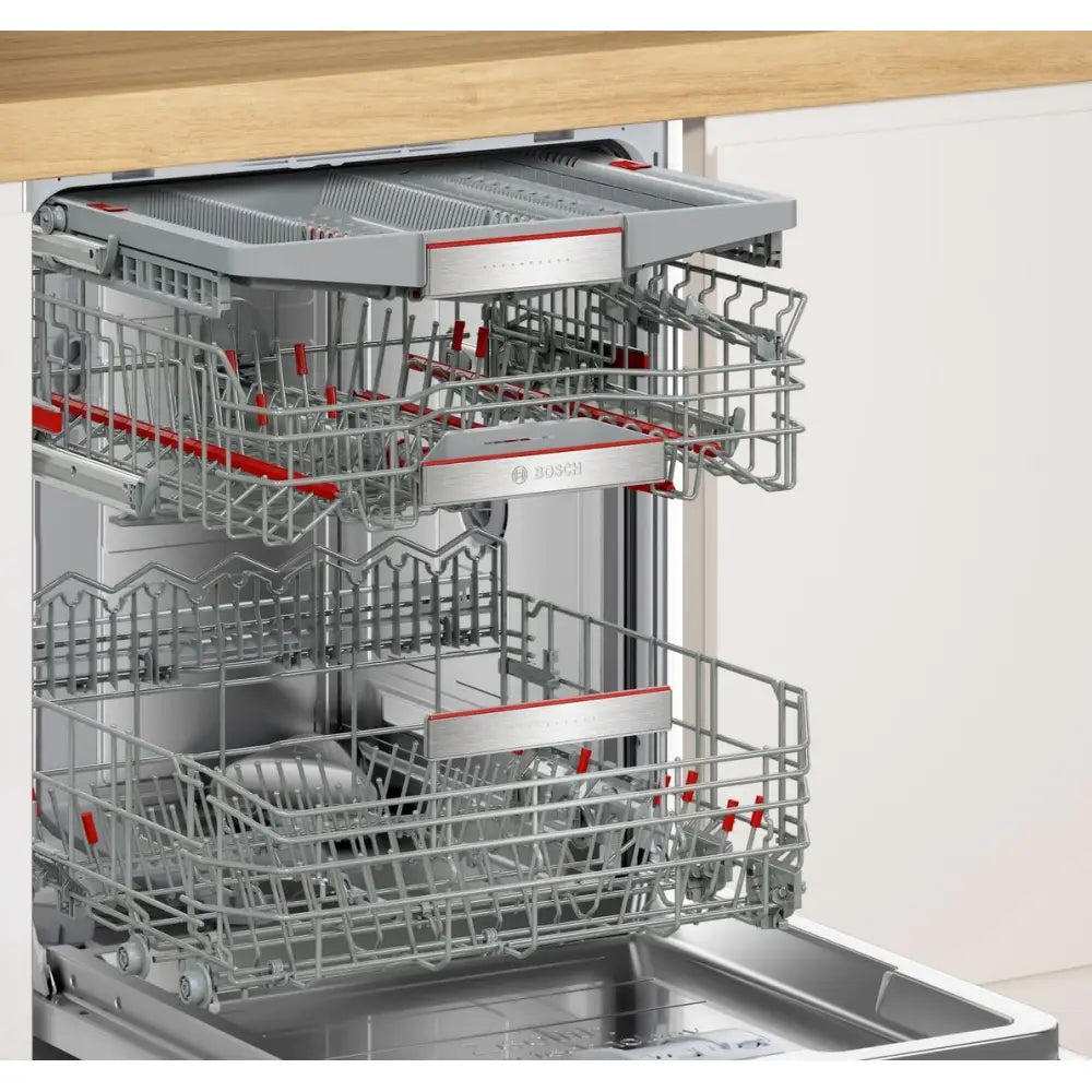 Bosch Series 8 SMD8YCX03G Fully Integrated Full Size Dishwasher - Stainless Steel