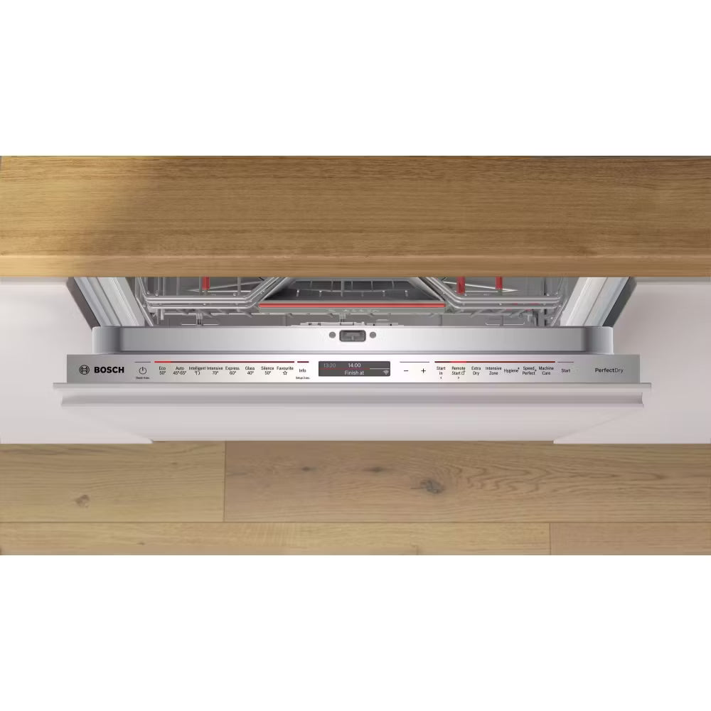 Bosch Series 8 SMD8YCX03G Fully Integrated Full Size Dishwasher - Stainless Steel