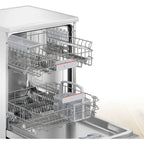 BosBosch Series 4 SMS4EKW06G Wifi Connected Full Size Dishwasher - White