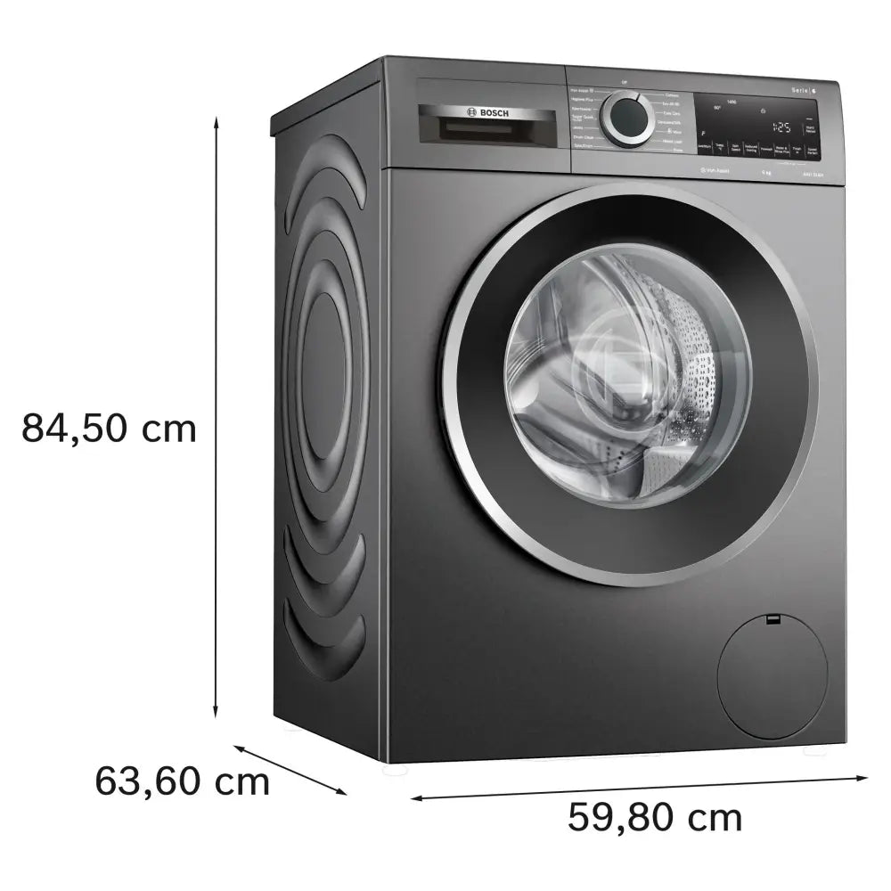 Bosch WGG244ZCGB 9kg 1400 Spin Washing Machine - Graphite