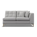 Brighton 1 Arm Small Sofa Pillow/Standard (B)