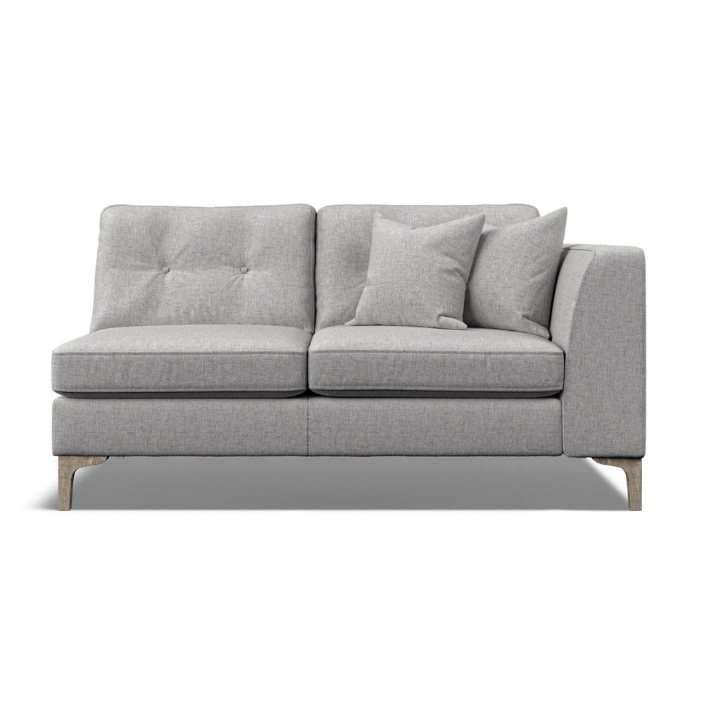 Brighton 1 Arm Small Sofa Pillow/Standard (B)