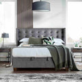 Brunel Ottoman in Vogue Grey - Super King 6'0