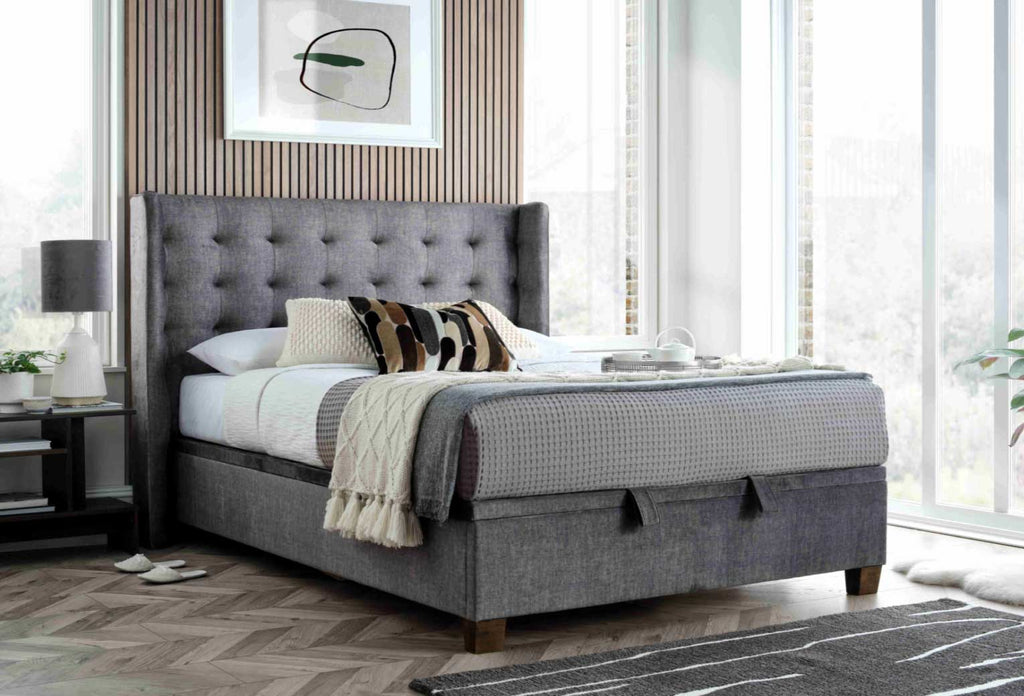 Brunel Ottoman in Vogue Grey - Super King 6'0