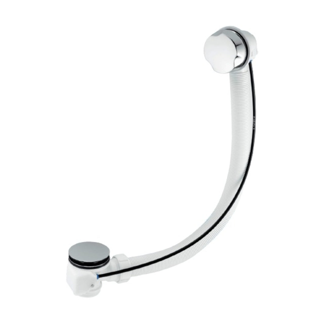 McAlpine Brass Pop-Up Bath Waste And Overflow With Plug