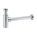 McAlpine Brass Basin Kit with Mini Bottle Trap - Chrome