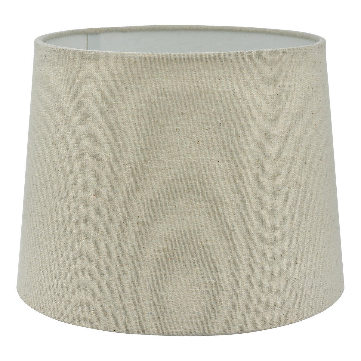 Cane Natural Linen Tapered Drum Shade 25cm<br>Natural