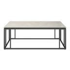 Capri Grey Ceramic Coffee Table