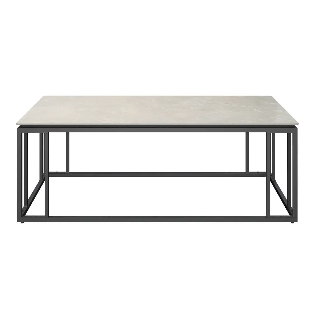 Capri Grey Ceramic Coffee Table