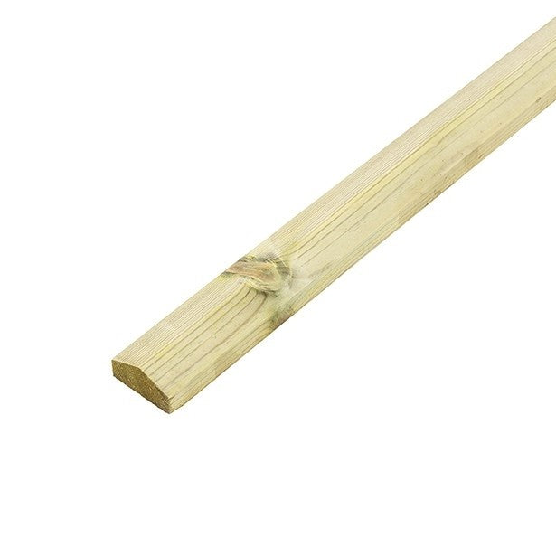 Grange CAPNGFE Feather Edge Capping Rail 1.83m - Green