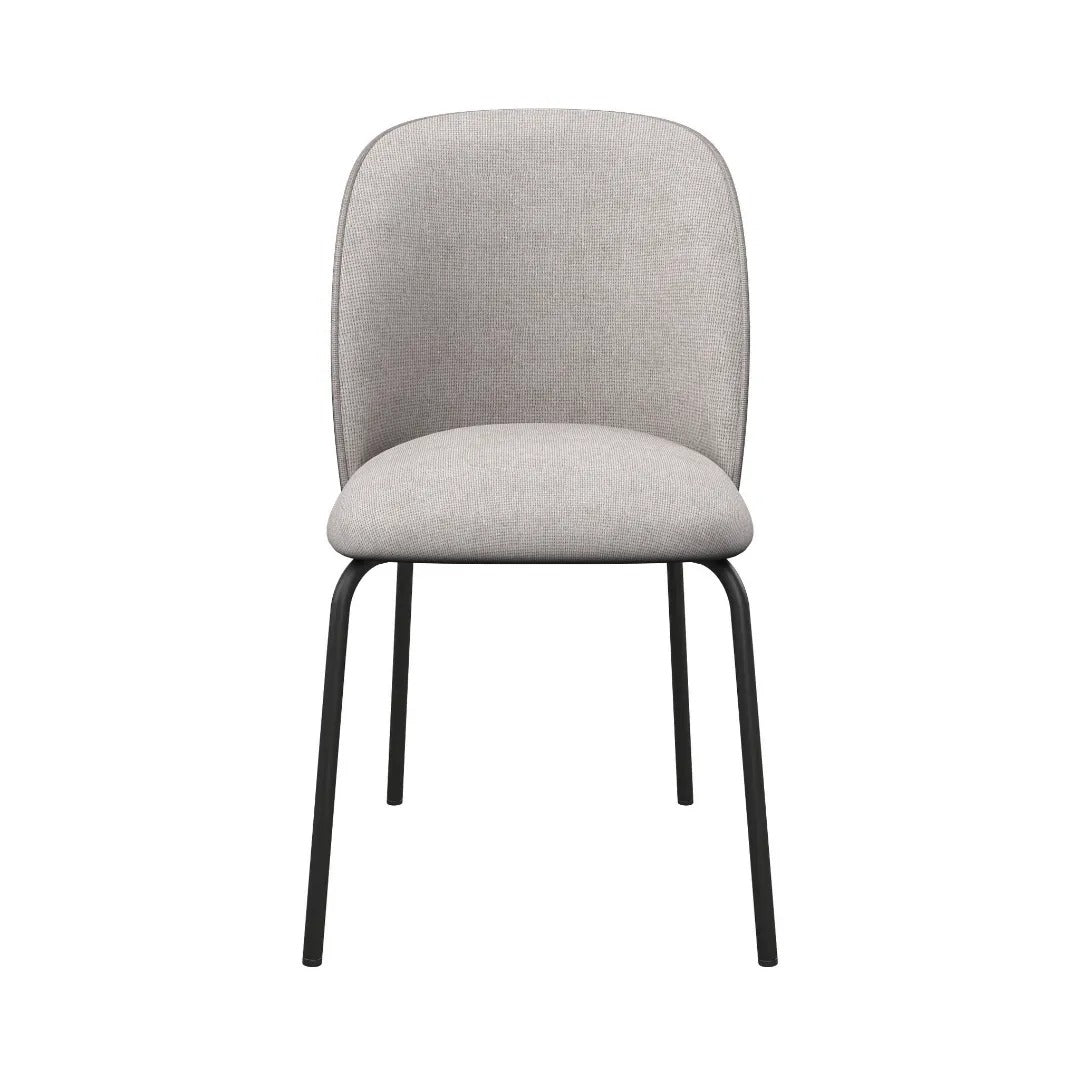 Cartier Dining Chair 2 Tone Grey - Pair