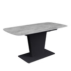Castello 130-170cm Grey Ceramic Extending Dining Table