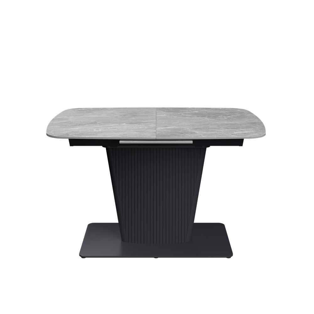 Castello 130-170cm Grey Ceramic Extending Dining Table